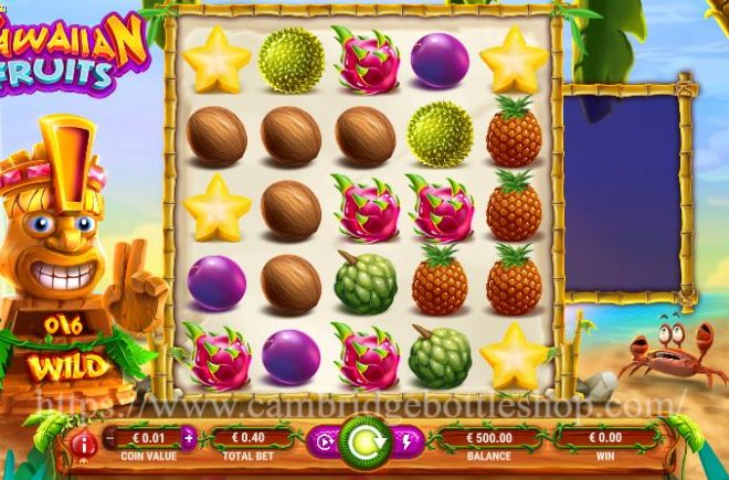 Hawaiian Fruits: Slot Tropis Segar dengan Mekanisme Cluster Wins